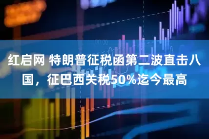红启网 特朗普征税函第二波直击八国，征巴西关税50%迄今最高