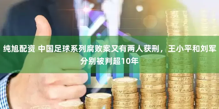 纯旭配资 中国足球系列腐败案又有两人获刑，王小平和刘军分别被判超10年